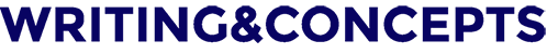 WRITING & CONCEPTS logo WRITING & CONCEPTS logo