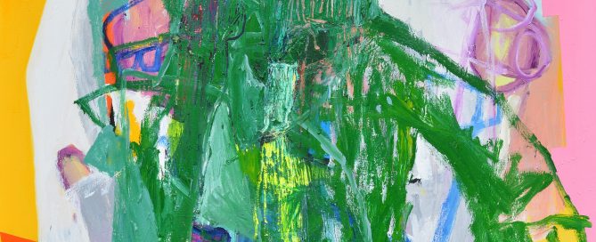 Ralph Bristow 'Pollination' 2016, acrylic on canvas, 121.5 x 121.5 cm
