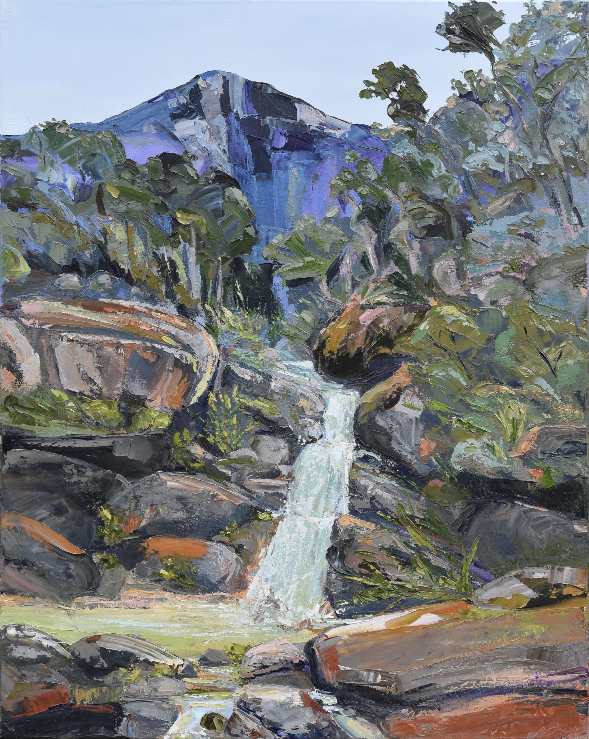 Wendy Jagger 'Mountain Falls' 2023