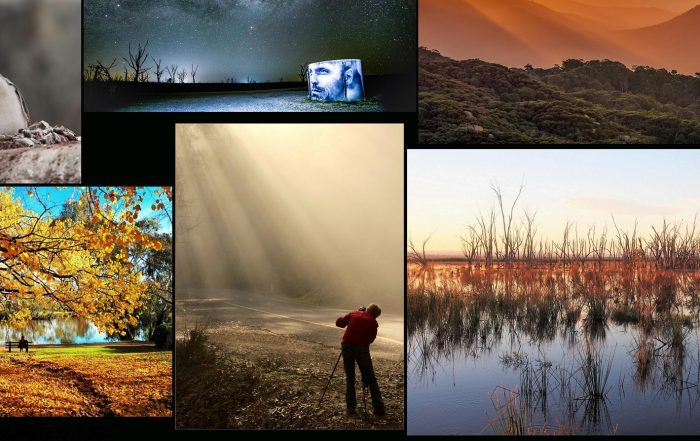 Collage of photographs by members of the Benalla Camera Club