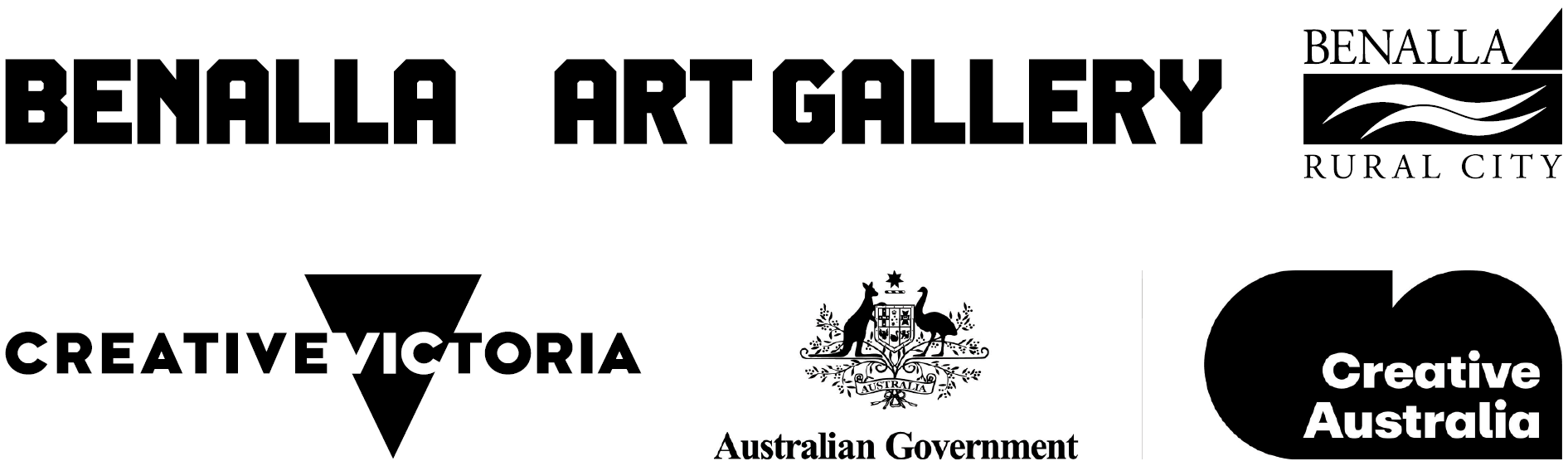 Benalla Art Gallery logo footer