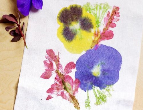 Little Artists: Printing with Nature