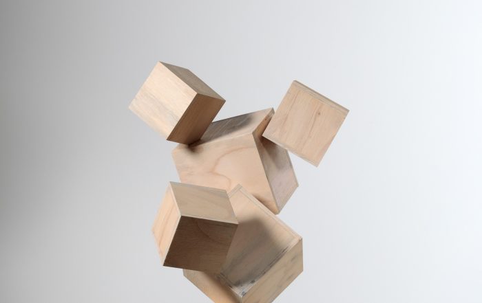 Mark GALEA From One, Another 6 2020 Plywood, wood dye, wax 77 x 52 x 55 cm