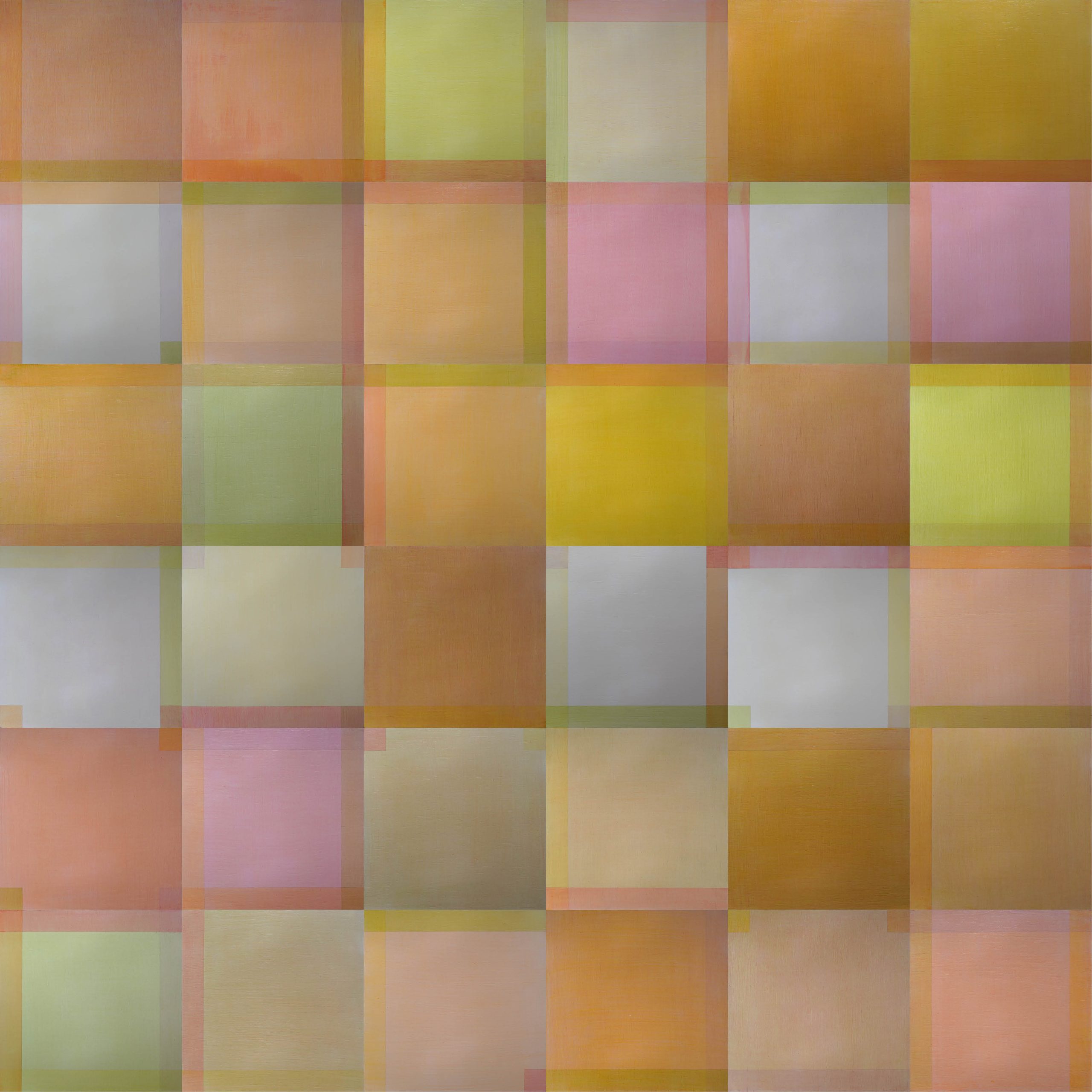 Mark GALEA 'Untitled' c.2000 acrylic on plywood133.5 x 133.5 cm. Donated by the Estate of Robert Jacks, 2023