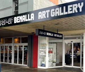 Pop-Up Benalla Art Gallery entrance