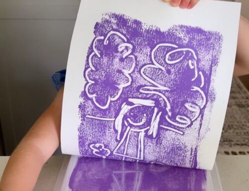 Little Artists: Painterly Prints