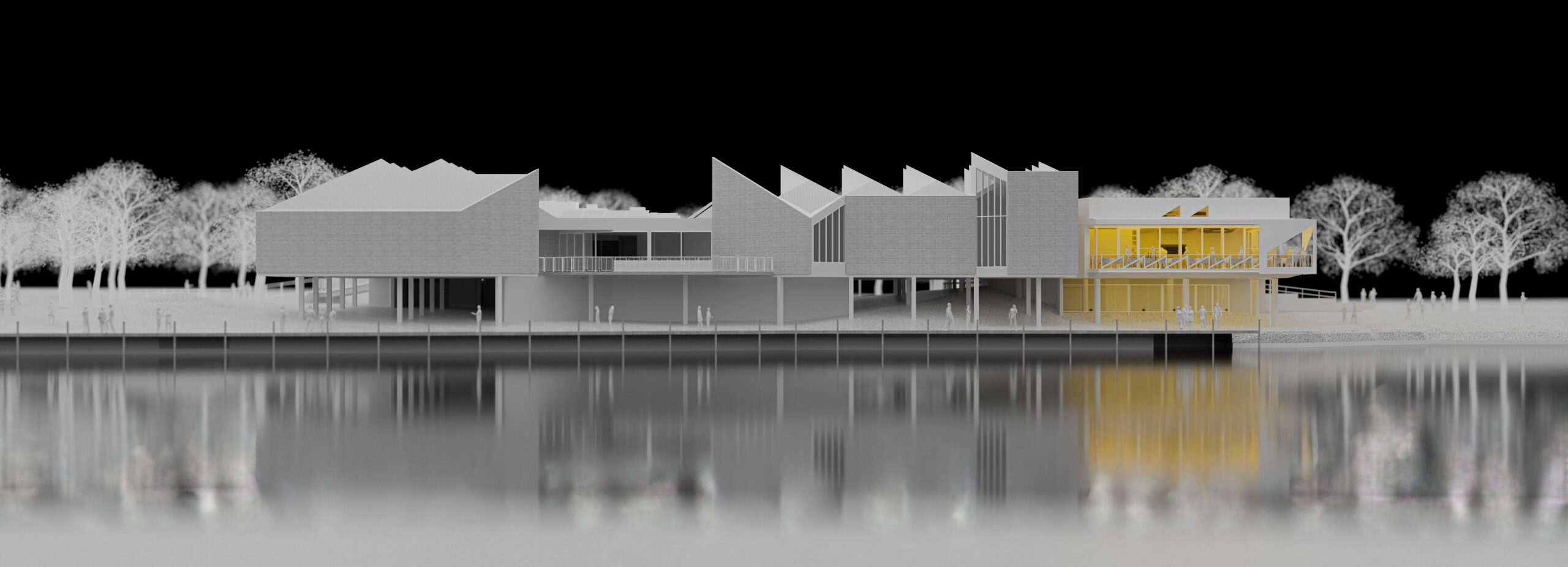 Benalla Art Gallery Stage 1 redevelopment render by Williams Boag architects