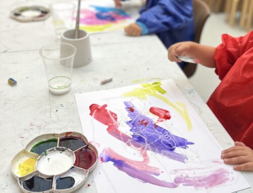 Little Artists: Sunrise and Sunset Watercolours