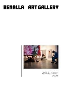 Benalla Art Gallery Annual Report 2025_cover