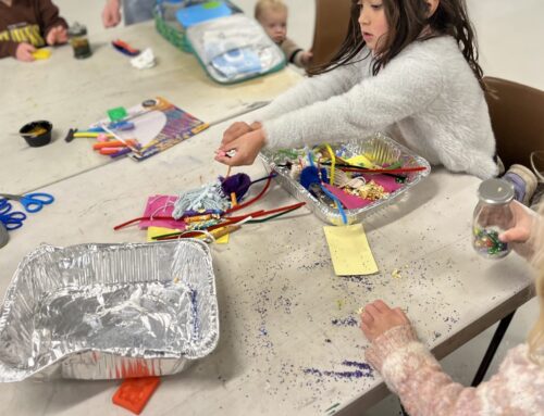 Little Artists: Sensory Collage