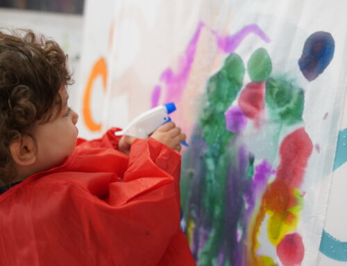 Little Artists: Messy Watercolour Landscapes