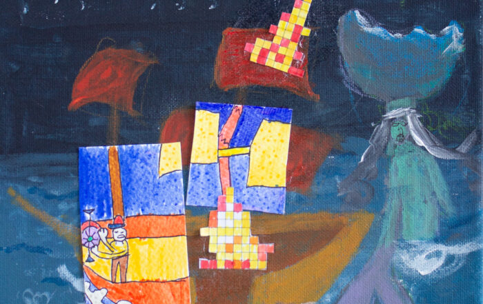 Ryan Healy 'The vast scarred ocean' 2025. Winner of the UNBOUND Emerging Artist Award 2025.