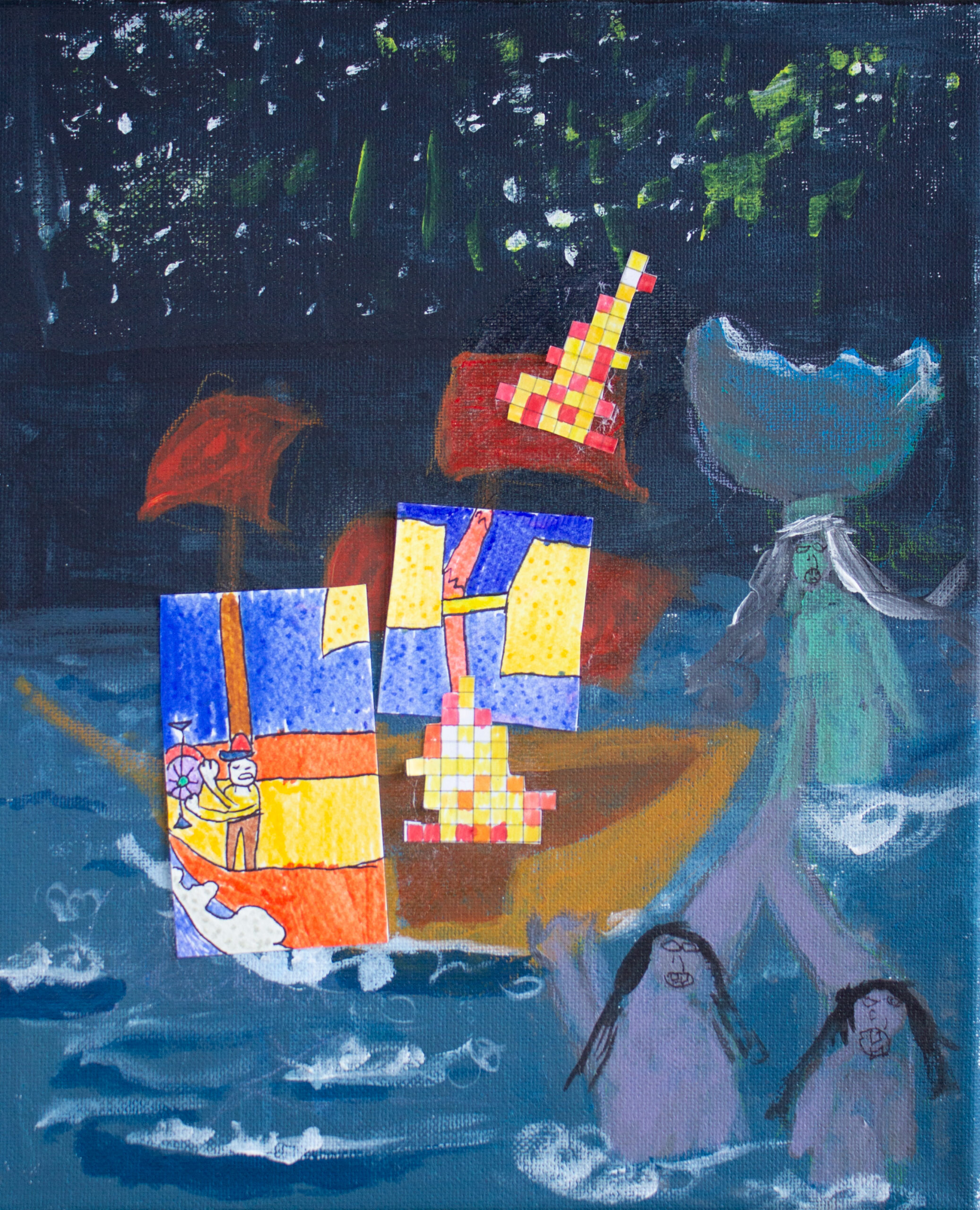 Ryan Healy 'The vast scarred ocean' 2025. Winner of the UNBOUND Emerging Artist Award 2025.