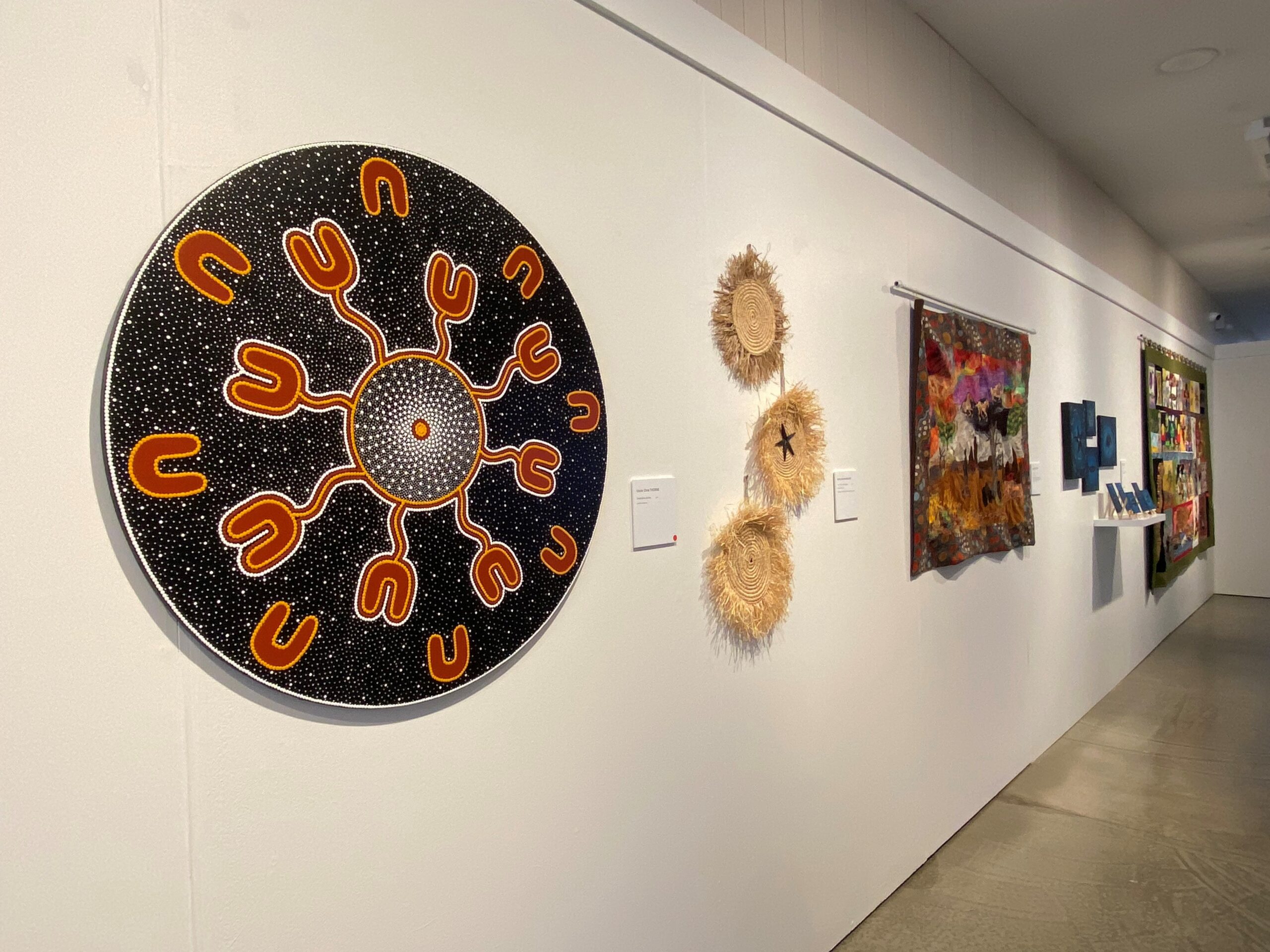 Installation view NAIDOC Week Benalla community exhibition, 2026